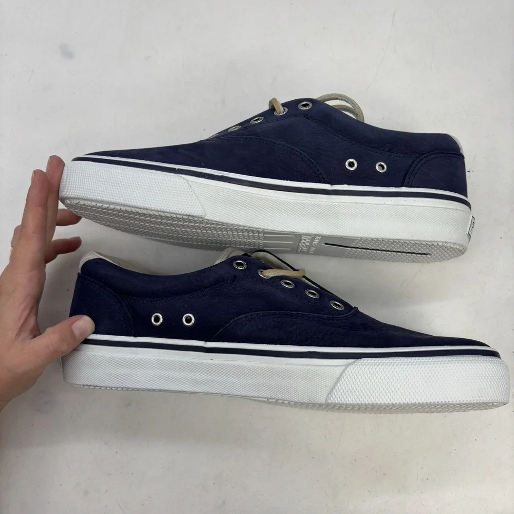 Sperry AO 2-Eye Top Sider Navy Boat Shoes Women's  Lace Up Comfort